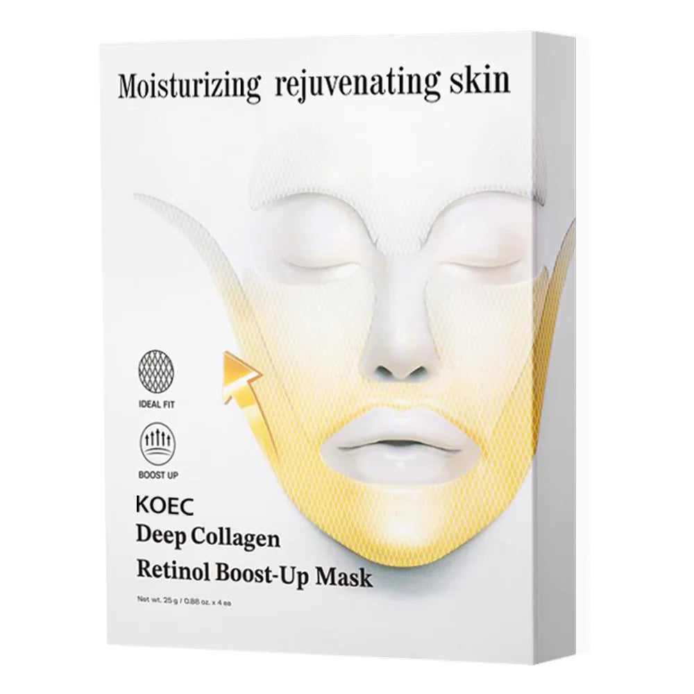 Mascarilla facial reafirmante de colágeno