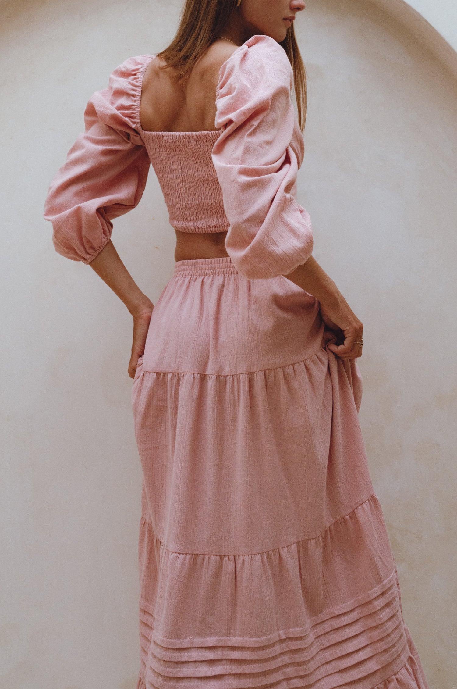 Falda larga de lino Mumbai