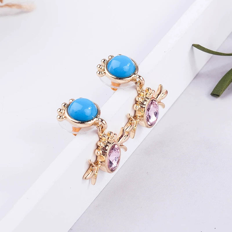 Women's Korean-Style Gem Niche Earrings