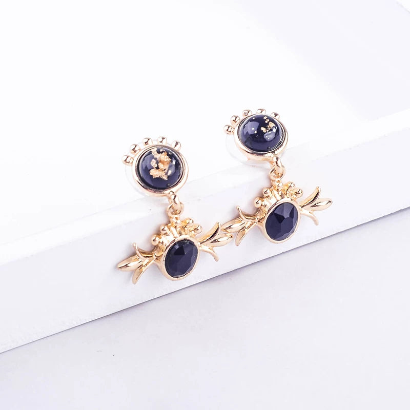 Women's Korean-Style Gem Niche Earrings
