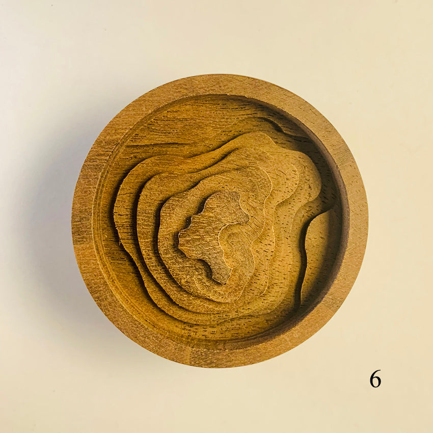 Difusor de diseño | Decoración elegante para el hogar | Palosanto o nogal negro | Difusión discrecional