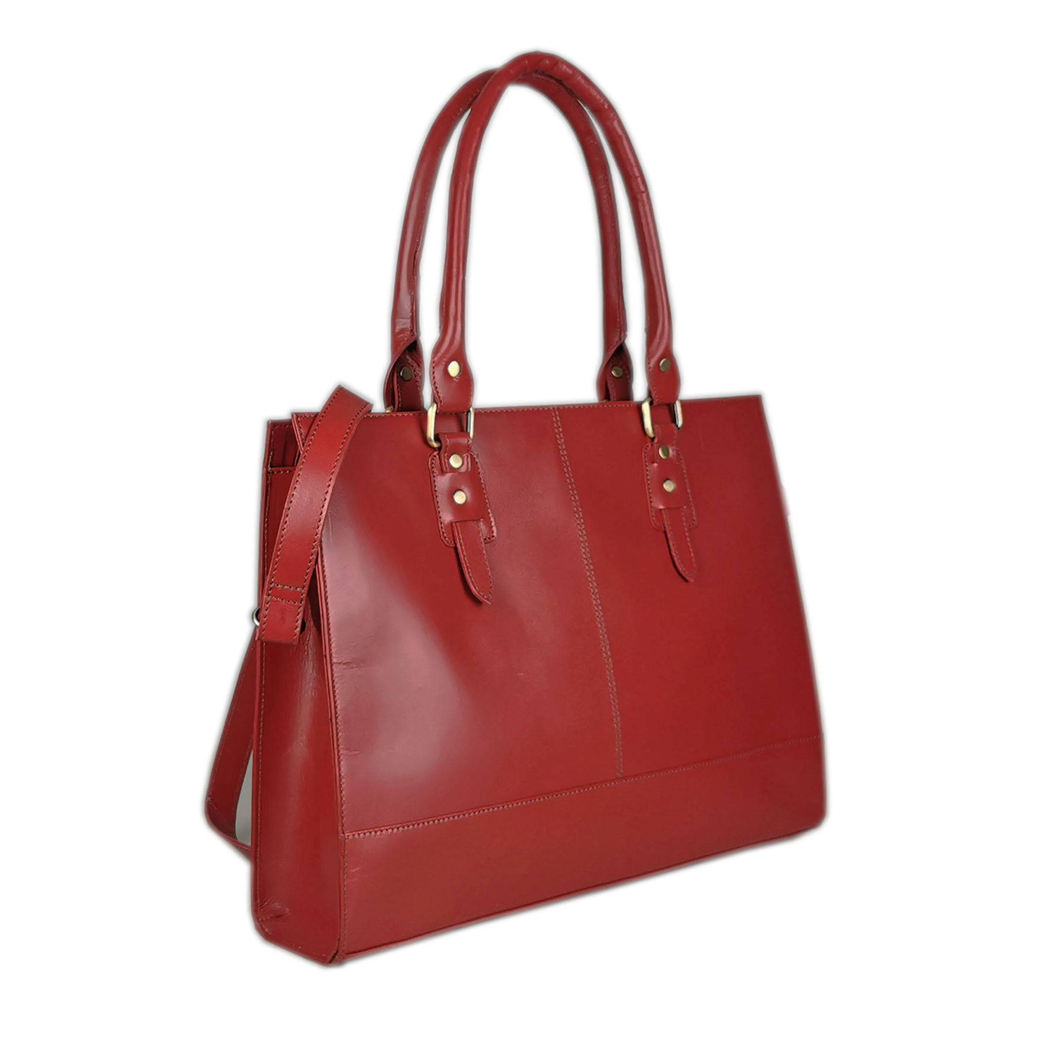 Bolso Signature de 17", color rojo