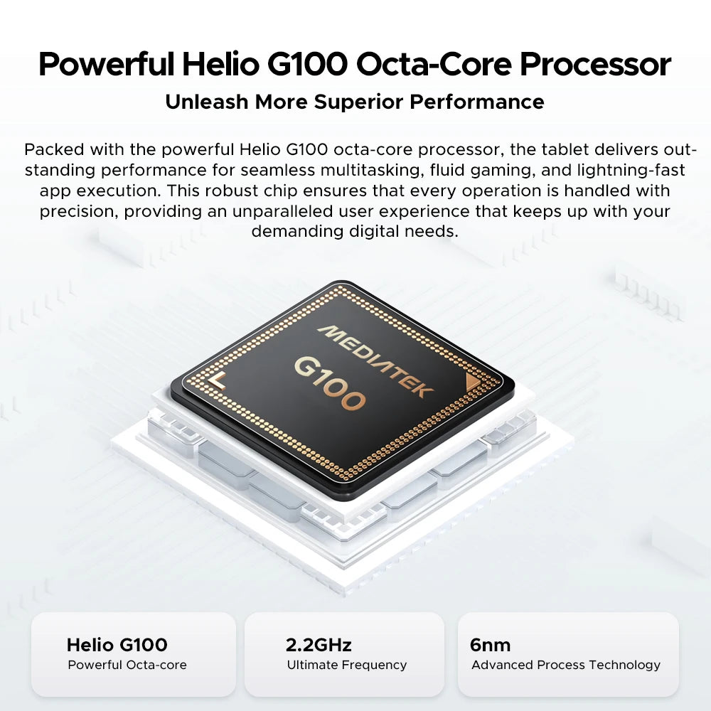 【Brand+】Doogee Tab E3 Tablet Pc Android 15 Gemini Ai 11-Inch Ultra-Clear 32Gb(8+24) 256Gb Helio G100 8800Mah Battery Tablet