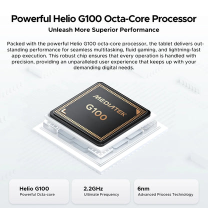 【Brand+】Doogee Tab E3 Tablet Pc Android 15 Gemini Ai 11-Inch Ultra-Clear 32Gb(8+24) 256Gb Helio G100 8800Mah Battery Tablet