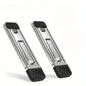 Zinc Alloy Laptop Holder for Macbook Air Pro Pad 2Pcs Riser Feet Nonslip Desktop Kickstand Foldable Notebook Keyboard Stand