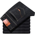 New Men Classic Jeans Jean Homme Pantalones Hombre Men Mannen Soft Black Biker Masculino Denim Overalls Mens Pants Size 28-40