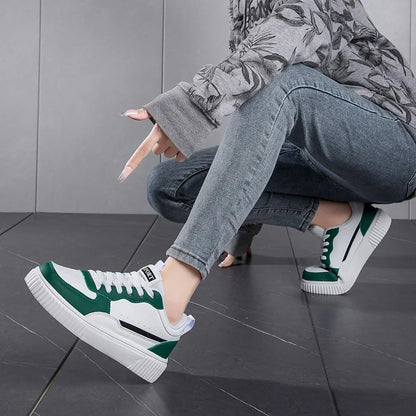 YRZL Woman Shoes Casual Sneakers for Woman Comfortable White Sneakers Light Walking Women Vulcanized Shoes Men Women's Sneaker