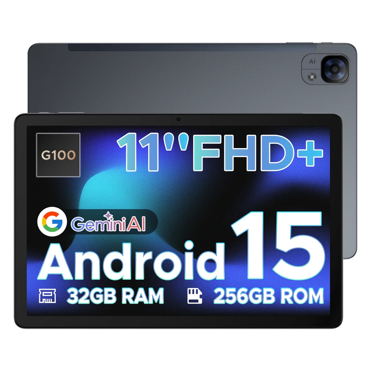 【Brand+】Doogee Tab E3 Tablet Pc Android 15 Gemini Ai 11-Inch Ultra-Clear 32Gb(8+24) 256Gb Helio G100 8800Mah Battery Tablet