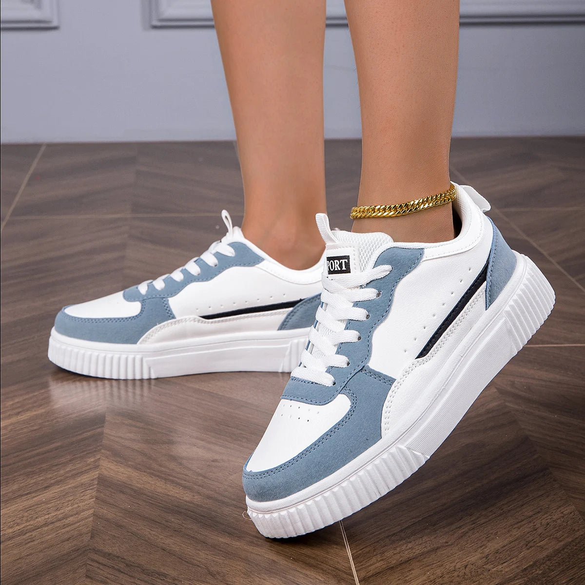 YRZL Woman Shoes Casual Sneakers for Woman Comfortable White Sneakers Light Walking Women Vulcanized Shoes Men Women's Sneaker