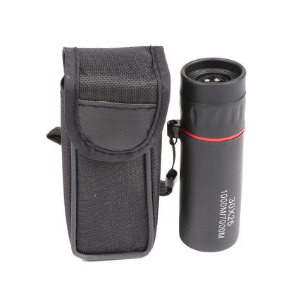 2000X25 HD Mini Monocular Telescope 30x25 Portable High-magnification Professional Outdoor Travel Camping Birdwatching Telescope