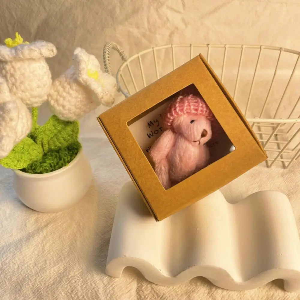 Pocket Bear Box Mini Bears In Box Little Pocket Bears With Emotional Card Sympathy Gifts For Graduation Birthday Gift