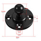 17/25mm Ball Head Mount 1/4" 3/8" M6 Thread Screw Nut Adapter Tripod Bracket Cameras Flash Fixing Wall Holder Clamping Mount