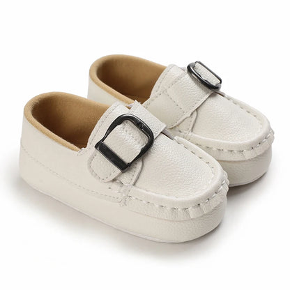 0-18 Months Infant Spring Shoe Newborn Infant Girls and Boys Recreational Baptism Non-Slip Walking Shoe White Soft-soled Sneaker