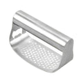 Upgraded Stainless Steel Garlic Press Squeezer Manual Garlic Ginger Rocker Crusher Garlic Cutting Mince Tools Kitchen Gadgets