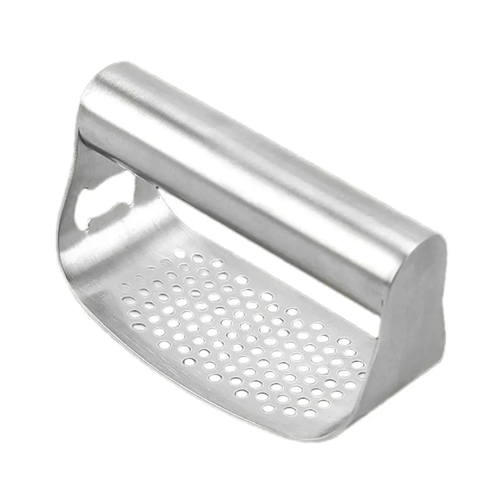 Upgraded Stainless Steel Garlic Press Squeezer Manual Garlic Ginger Rocker Crusher Garlic Cutting Mince Tools Kitchen Gadgets