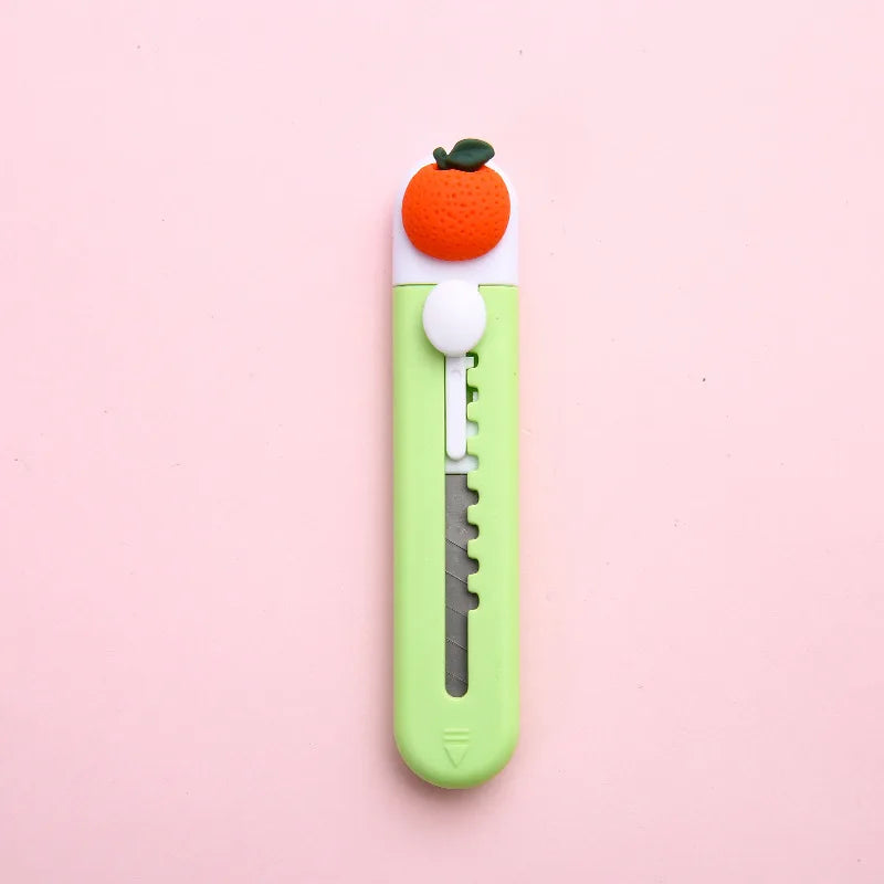 Utility Knife Box Cutter Mini Cute Knife Portable Express Package Removal Knife Student Office Paper Cutting Paper Cutter