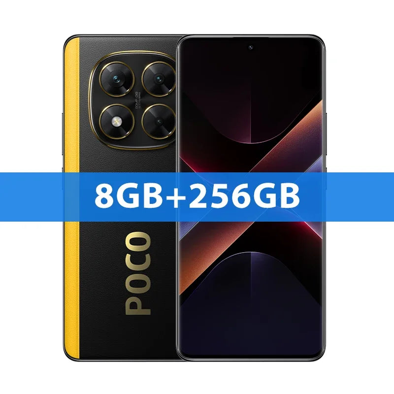 【Brand+】POCO X7 Smartphone Dimensity 7300-Ultra 6.67"120Hz AMOLED Display 45W 5110mAh 50MP Camera IP68 Xiaomi HyperOS NFC