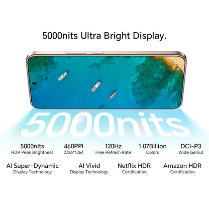 【Brand+】2025 HONOR 400 5G Global Version Smartphone 6.55'' AMOLED Screen 200MP Camera 6000 mAh 100W SuperCharge OTG NFC