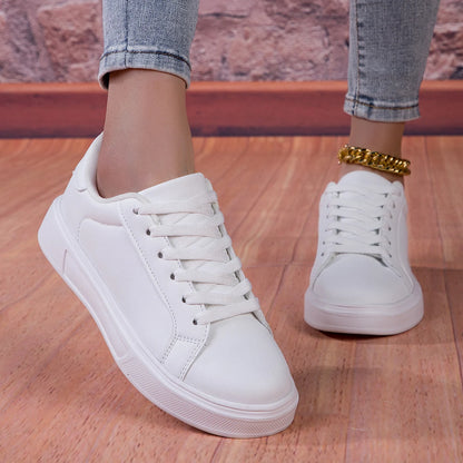 YRZL Woman Shoes Casual Sneakers for Woman Comfortable White Sneakers Light Walking Women Vulcanized Shoes Men Women's Sneaker