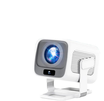 NNEOBA 4K Android Native Portable Projector White