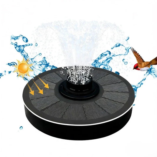 1.4w Solar Bird Bath Fountain Pump for Garden Decor Fish Tanks Ponds Outdoor Water Feature Floating Water Pump Garden decoration