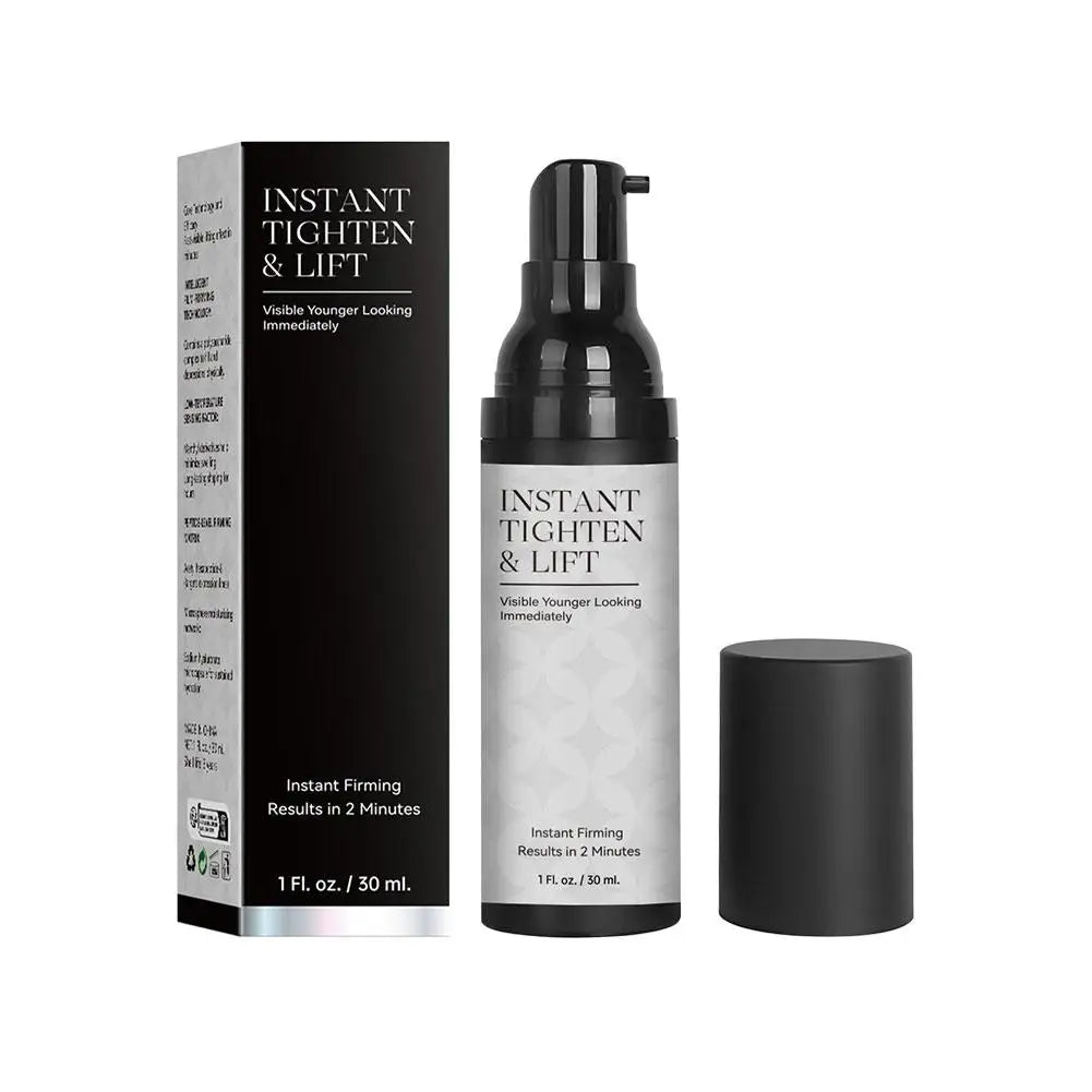 2 Minutes Instant Tighten & Lift Facial Cream Moisturizing Hydrating Smoothing Face Serum for All Skin Types Eye Skin Care