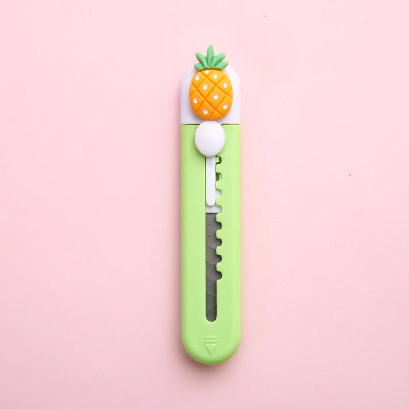 Utility Knife Box Cutter Mini Cute Knife Portable Express Package Removal Knife Student Office Paper Cutting Paper Cutter