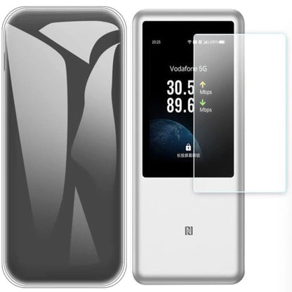 2-in-1 Soft Film+Silicone Cover For ZTE U60 Pro MU5250 Case Non-tempered Hydraulic Soft Film For ZTE U60 Pro MU5250