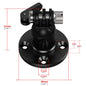 17/25mm Ball Head Mount 1/4" 3/8" M6 Thread Screw Nut Adapter Tripod Bracket Cameras Flash Fixing Wall Holder Clamping Mount