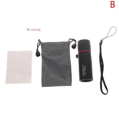 2000X25 HD Mini Monocular Telescope 30x25 Portable High-magnification Professional Outdoor Travel Camping Birdwatching Telescope