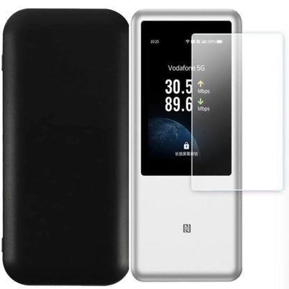 2-in-1 Soft Film+Silicone Cover For ZTE U60 Pro MU5250 Case Non-tempered Hydraulic Soft Film For ZTE U60 Pro MU5250