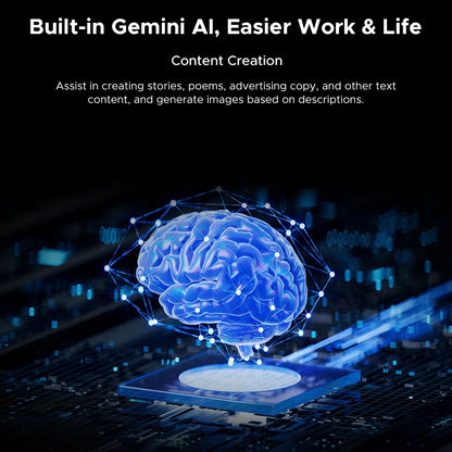 【Brand+】Doogee Tab E3 Pro 2 in 1 Tablet Pc 13" Android 15 Gemini Ai 32Gb Ram(8+24) 256Gb 11000Mah Battery Helio G100 Octa