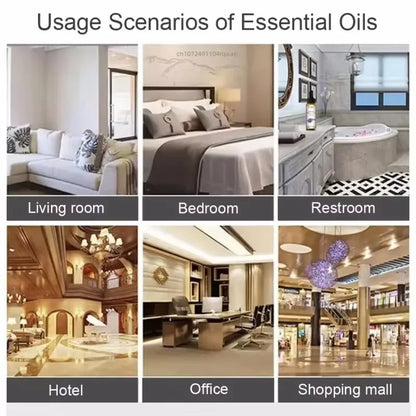 100% Pure & Undiluted Natural Blue Lotus Oil, 20ml/100ml, for Diffuser, Aromatherapy, Skin & Candle Making Household Fragrance