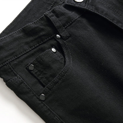 Jeans For Men Fashion Ripped Biker Skinny Jeans Men's clothing Denim Trousers High Street Slim Jogging jean Pants homme