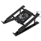 〔Rebecca〕Portable Notebook Radiator Bracket Heighten Rack With 1 Cooling Fans