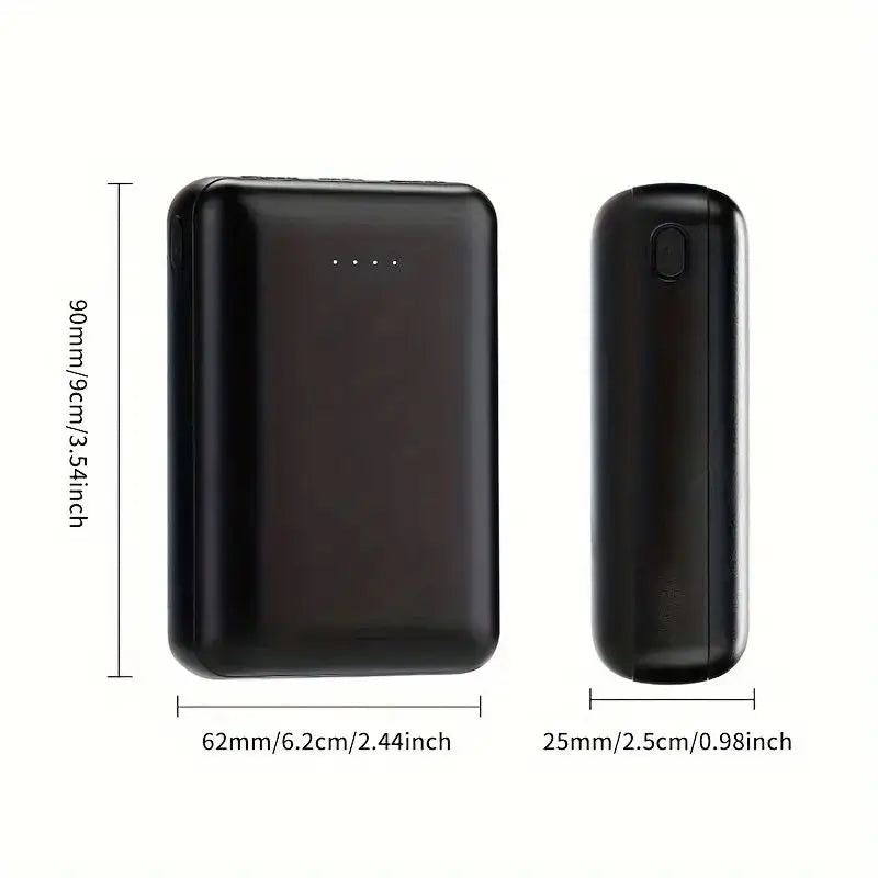 10000mAh Power Bank Portable Spare Battery Fast Charging Power banks External Battery Pack For iPhone Xiaomi 14 and Samung