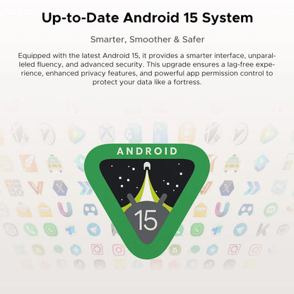 【Brand+】Doogee Tab E3 Pro 2 in 1 Tablet Pc 13" Android 15 Gemini Ai 32Gb Ram(8+24) 256Gb 11000Mah Battery Helio G100 Octa