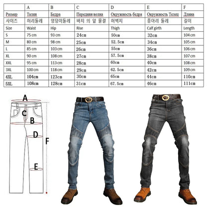 S- 5XL Men Aramid Motorcycle jeans Moto Pants With Protective Gear Riding Touring fireproof and wearable Motorbike Trousers 03