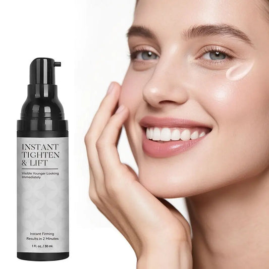 2 Minutes Instant Tighten & Lift Facial Cream Moisturizing Hydrating Smoothing Face Serum for All Skin Types Eye Skin Care