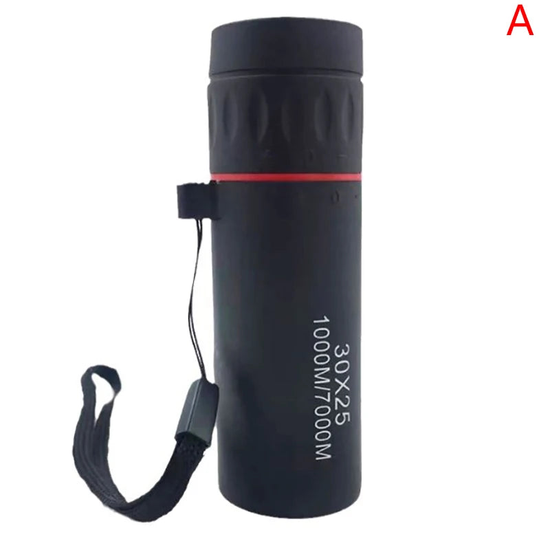 2000X25 HD Mini Monocular Telescope 30x25 Portable High-magnification Professional Outdoor Travel Camping Birdwatching Telescope