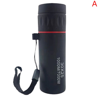2000X25 HD Mini Monocular Telescope 30x25 Portable High-magnification Professional Outdoor Travel Camping Birdwatching Telescope