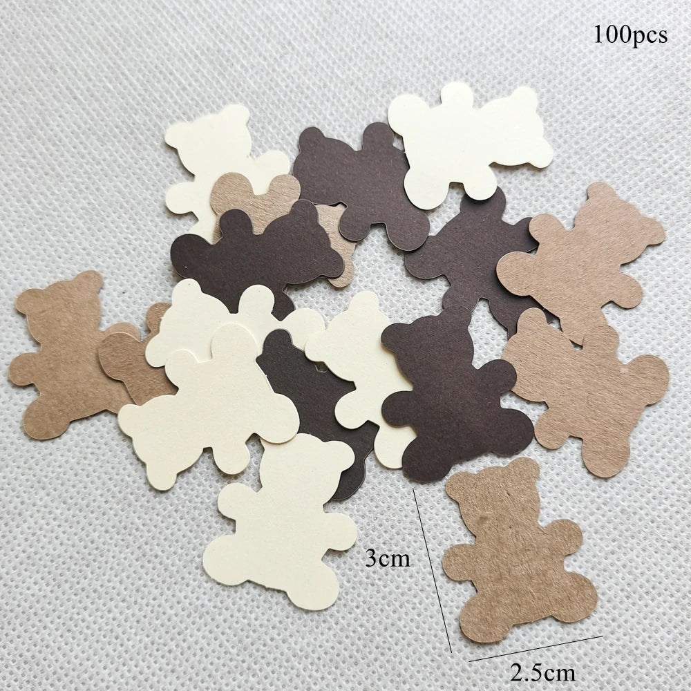 1Set 2.5M Cute Bear Garland Carton Happy Birthday Banners for Kids Bear Themed Birthday Party Decoration Supplies Room Decor