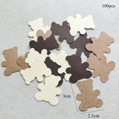 1Set 2.5M Cute Bear Garland Carton Happy Birthday Banners for Kids Bear Themed Birthday Party Decoration Supplies Room Decor