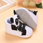 0-18 Months Infant Spring Shoe Newborn Infant Girls and Boys Recreational Baptism Non-Slip Walking Shoe White Soft-soled Sneaker