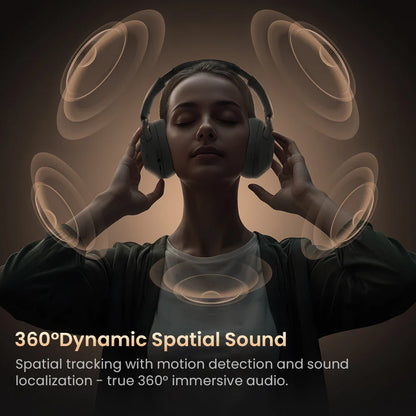 NNEOBA Wireless Noise Cancellation Headphone Black