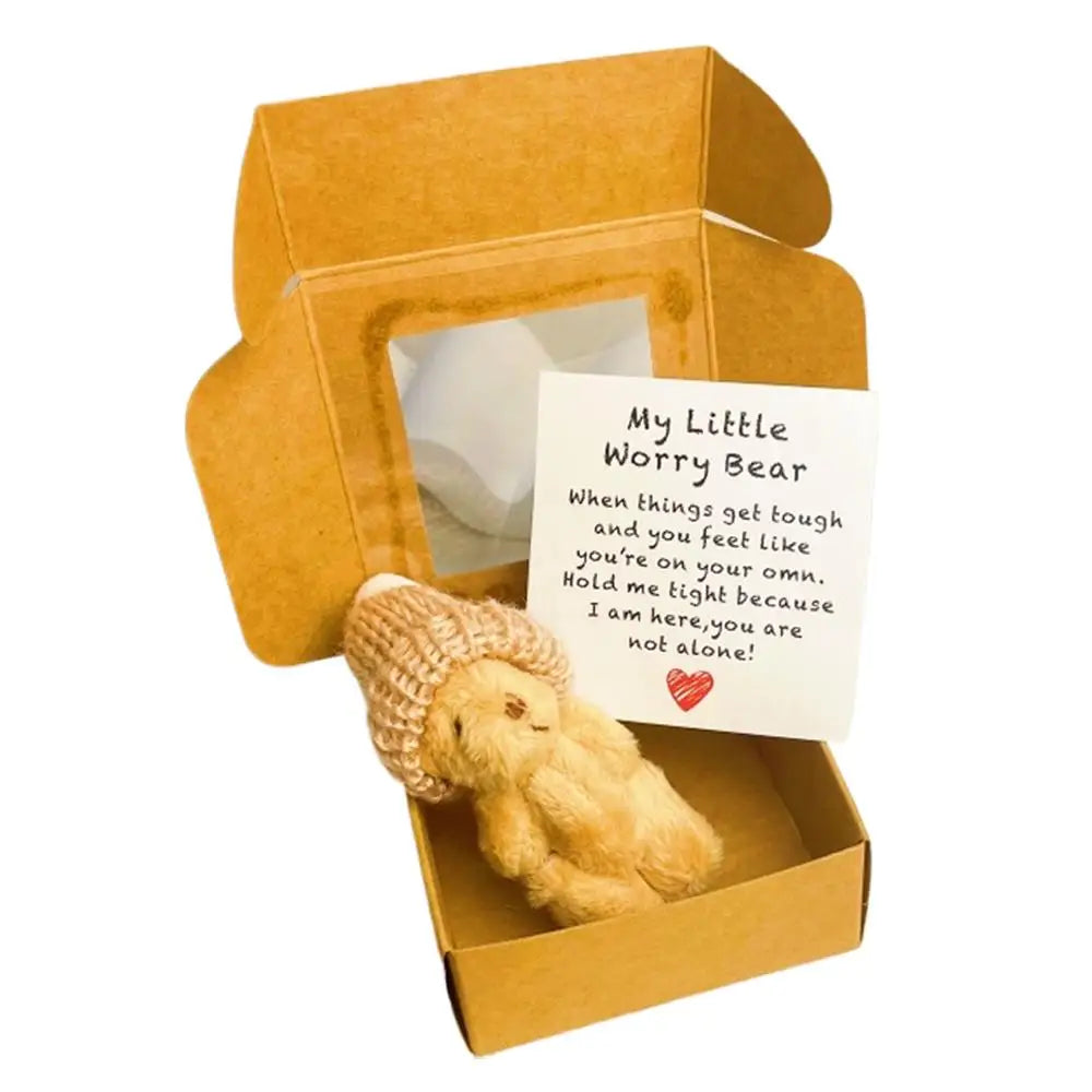 Pocket Bear Box Mini Bears In Box Little Pocket Bears With Emotional Card Sympathy Gifts For Graduation Birthday Gift
