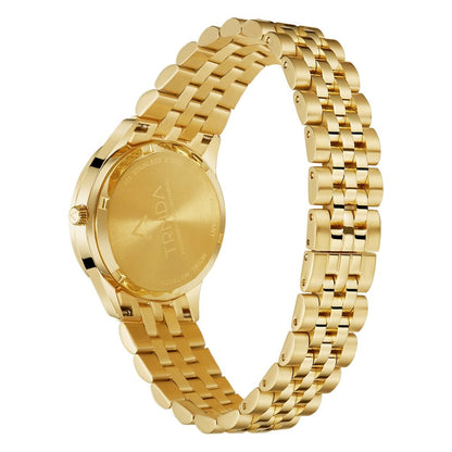 Trnda Women's Gold Stainless Steel Watch, Gold Dial | Trn-W32g