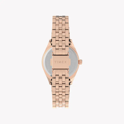 Timex Women's Rose Gold Watch, Pink Dial | Tw2u78400