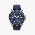 Reloj Timex plateado/azul para hombre | Tw2y05000