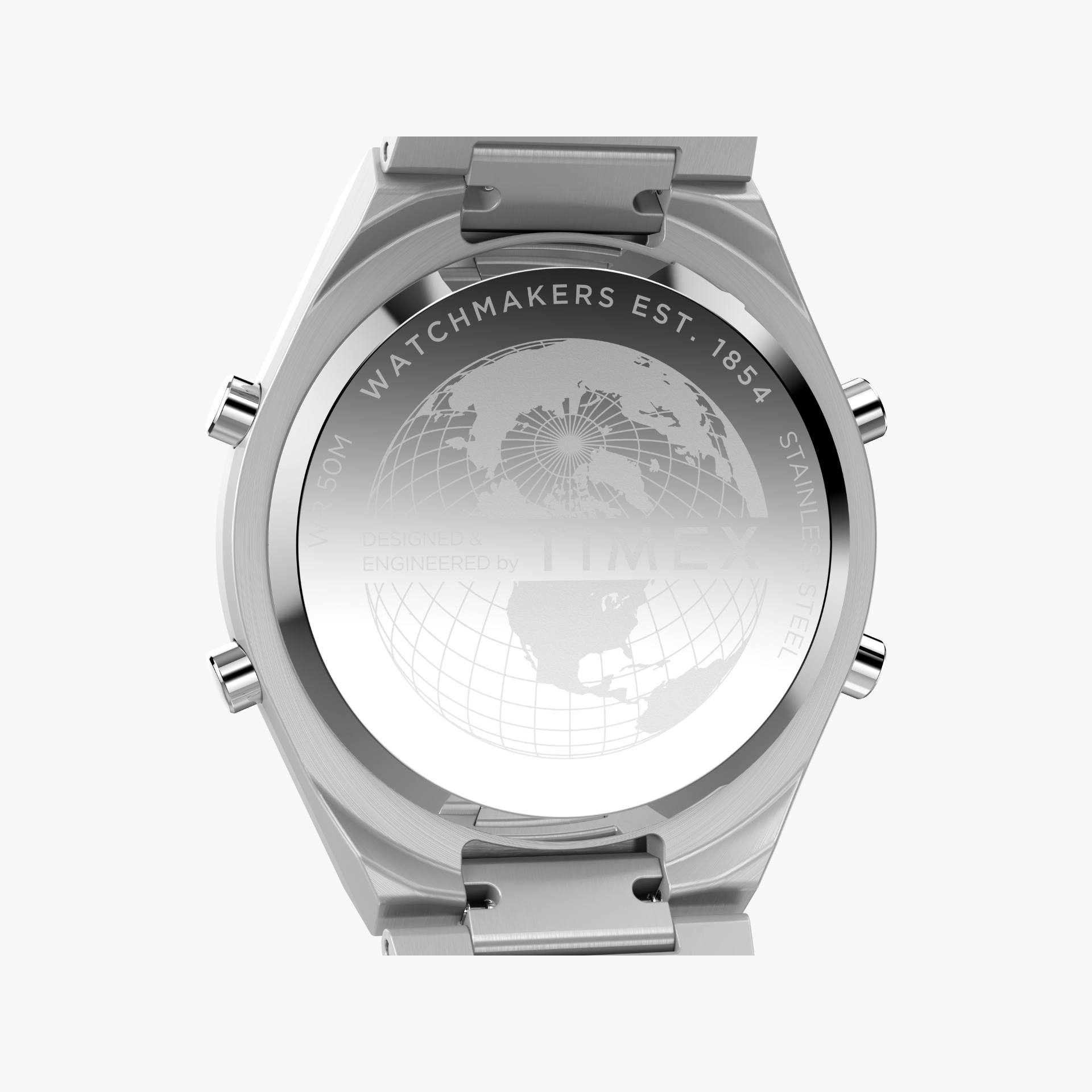 Reloj Timex de acero inoxidable y plata para hombre | Tw2y09800